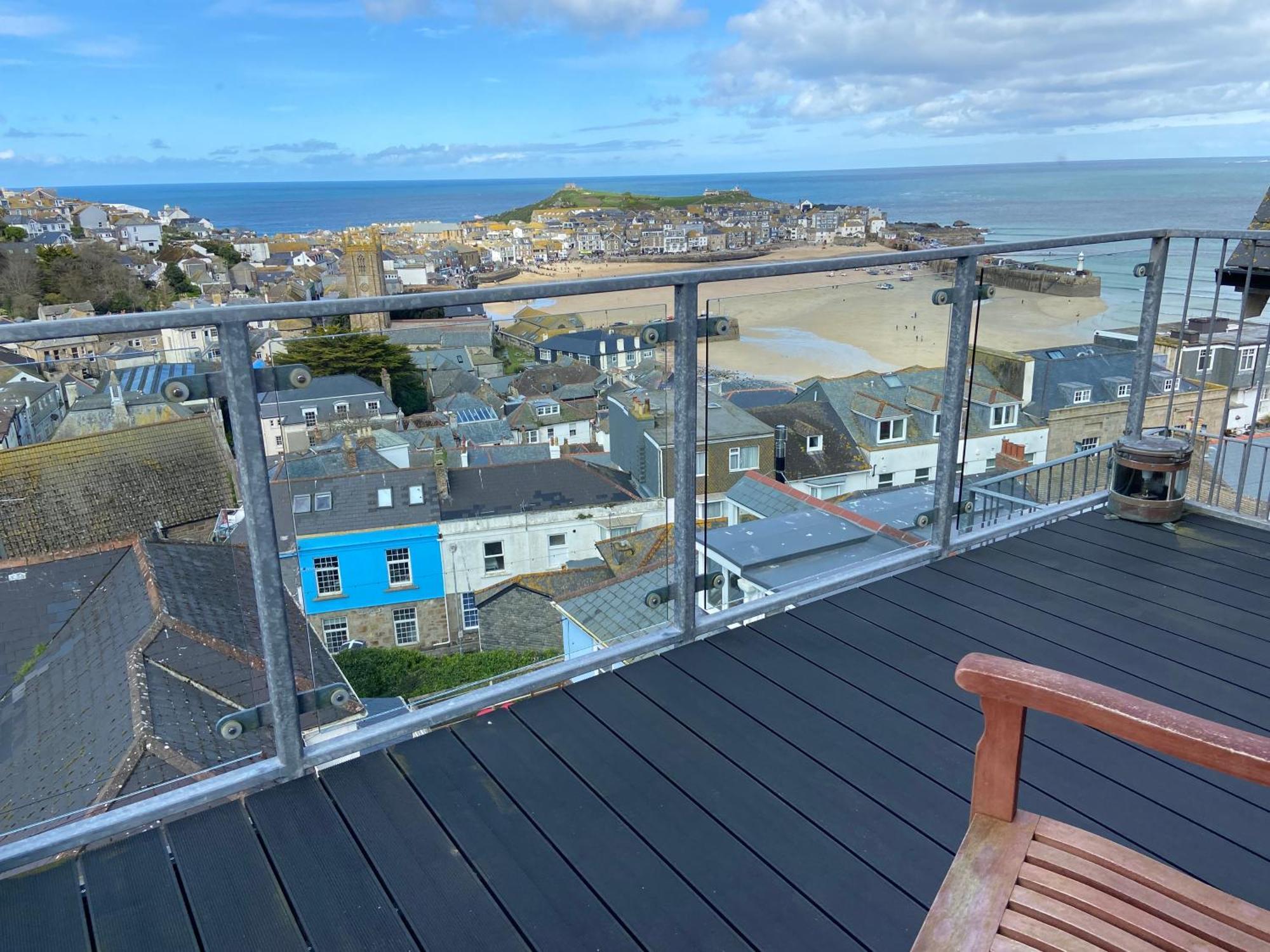 Harbour View Penthouse: Alfresco Dining With Bay Panorama Apartment St Ives (Cornwall)